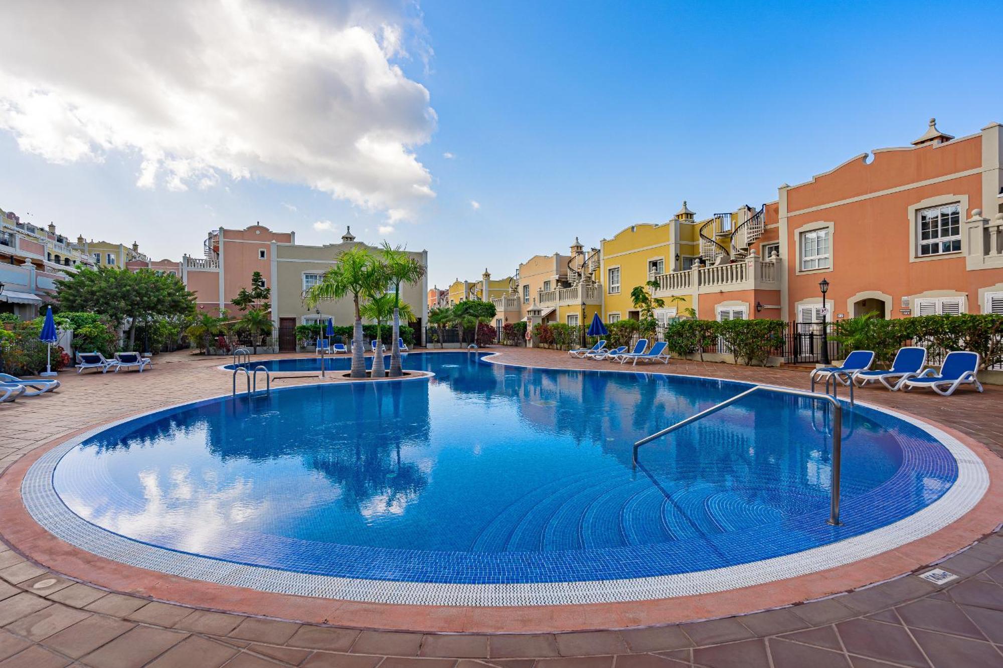 Paraiso Palm Mar Beautiful & Bright Renovated Apartment With Air Conditioning Екстериор снимка
